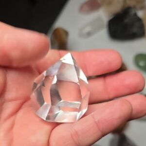 Clear Quartz Crystal Prism